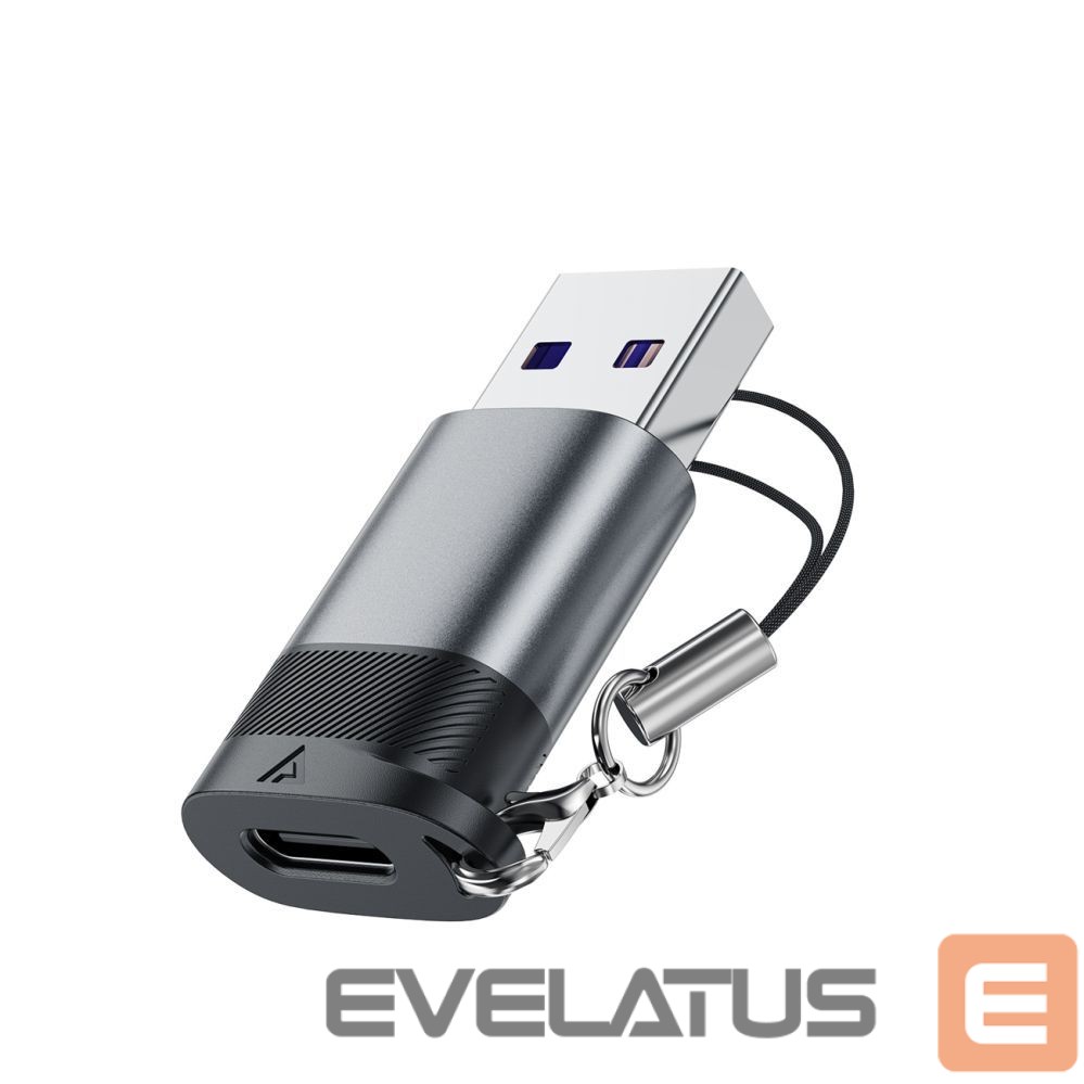 Converter Acefast Acefast J8 USB-C - USB-A Adapter - Gray