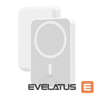 Power bank Dudao  Dudao K26 Power Bank 10000mAh 20W USB-A / USB-C / MagSafe - White 