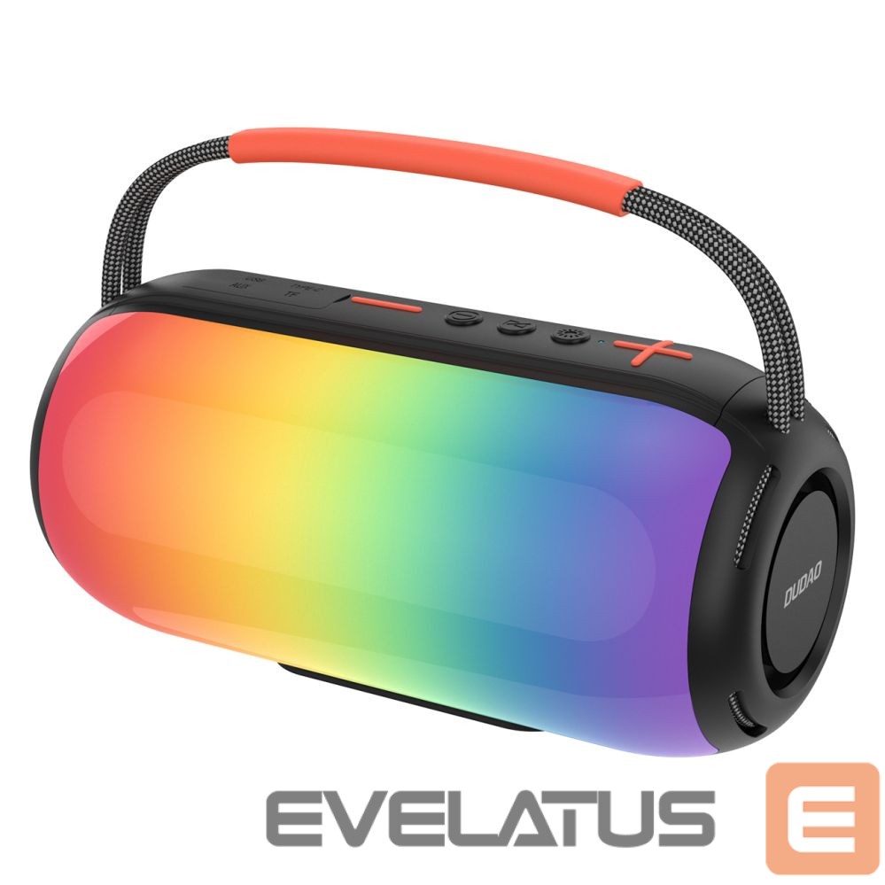 Bluetooth speakers Dudao Dudao Y21 Wireless Speaker with RGB Backlight Bluetooth 5.3 - Black