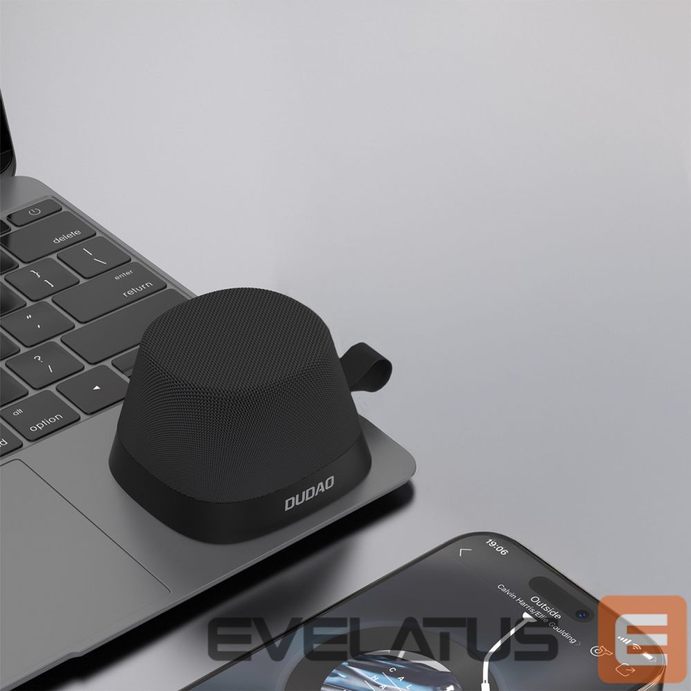 Bluetooth speakers Dudao Dudao Y20 Wireless Speaker with Magnetic Mount Bluetooth 5.3 - Black