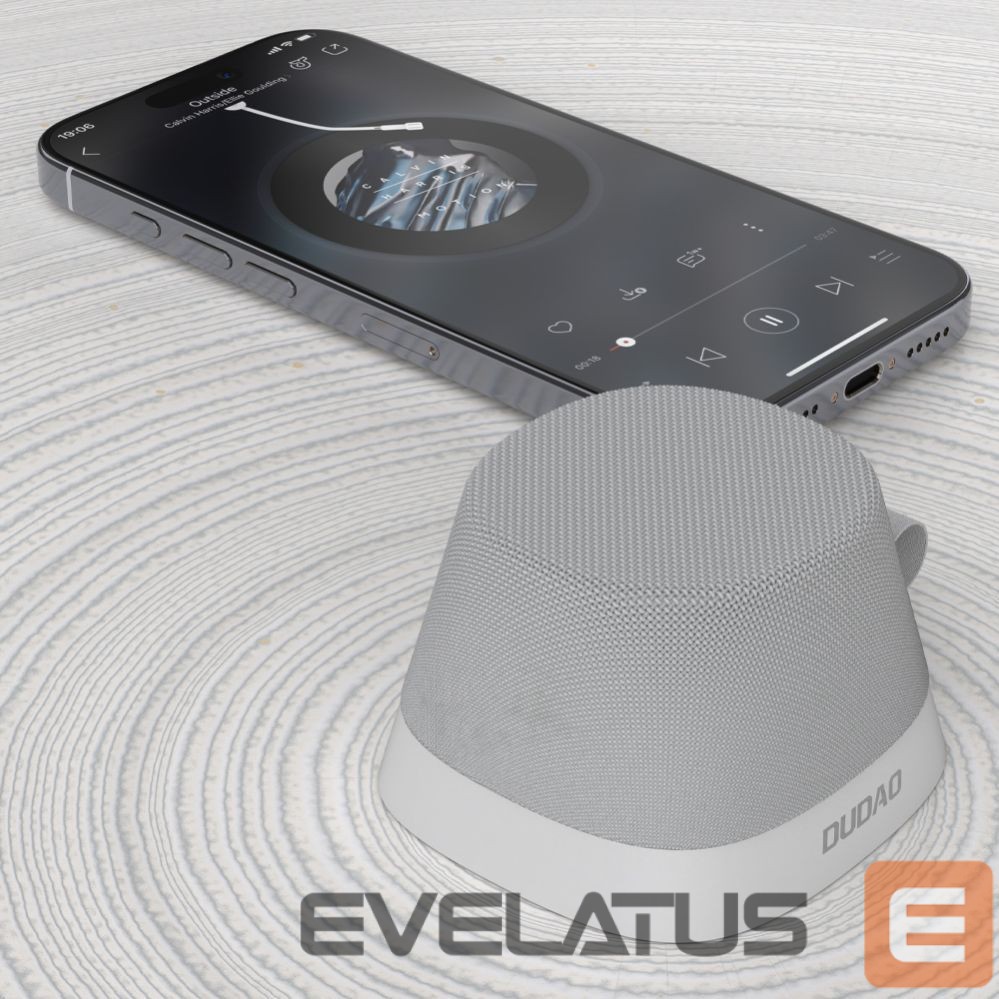 Bluetooth speakers Dudao Dudao Y20 Wireless Speaker with Magnetic Mount Bluetooth 5.3 - Silver