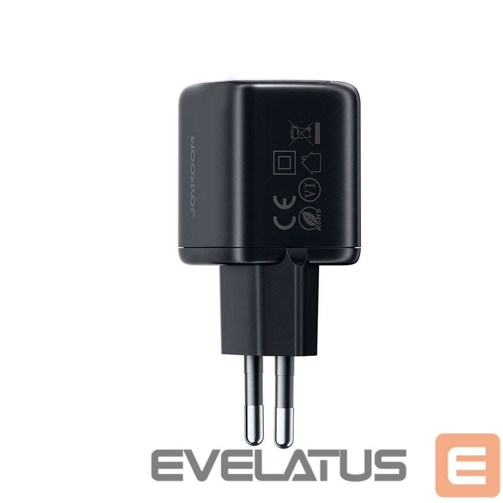 Adapter Joyroom Joyroom JR-TG7 33W USB-A + USB-C Wall Charger - Black