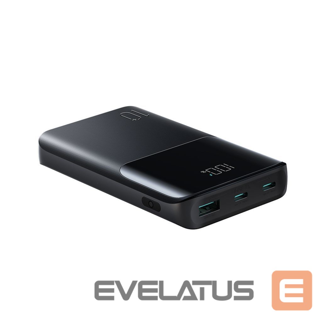 Power bank Joyroom Joyroom JR-QP191 Star Series Mini 10000mAh 22.5W Powerbank with Digital Display - Black