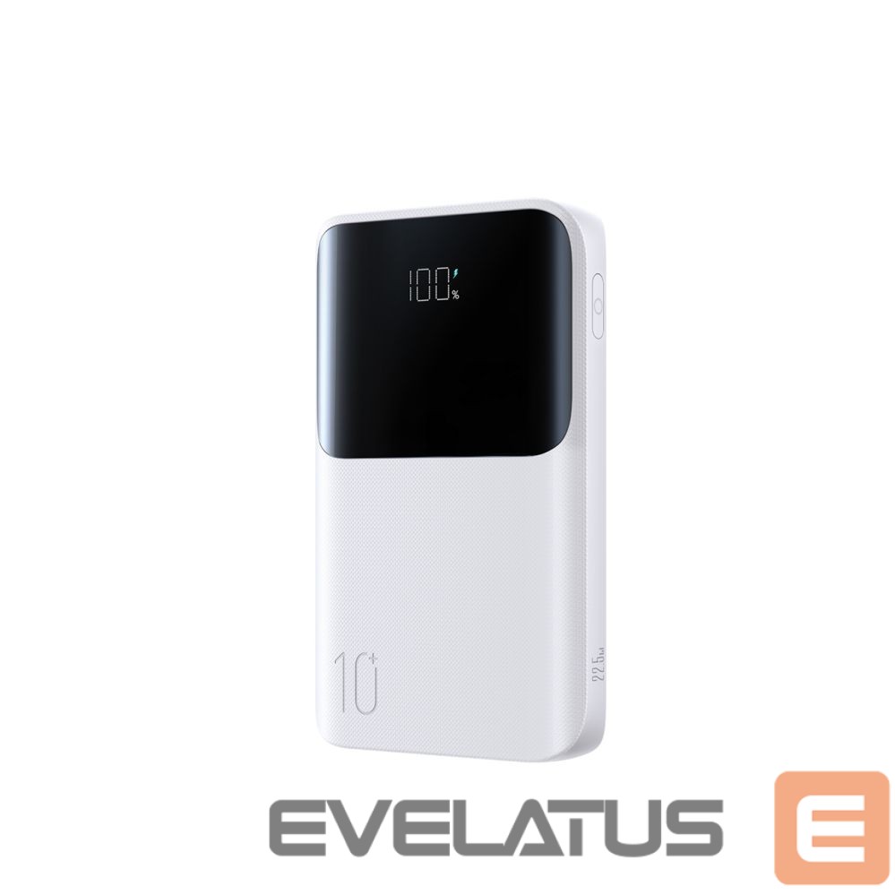 Power bank Joyroom Joyroom JR-QP191 Star Series Mini 10000mAh 22.5W Powerbank with Digital Display - White