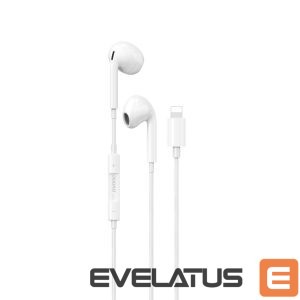 Wired headphones Dudao  Dudao X14PROL-W1 Lightning In-Ear Headphones - White 