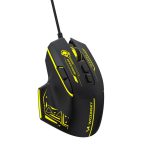 Other Wozinsky  Wozinsky WMGK-1181W Wired Optical Gaming Mouse 7200 DPI with Backlight - Black and Yellow 