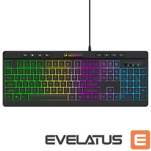 Computer keyboard Wozinsky  Wozinsky WKG-1044 Wired Backlit Membrane Gaming Keyboard - Black 