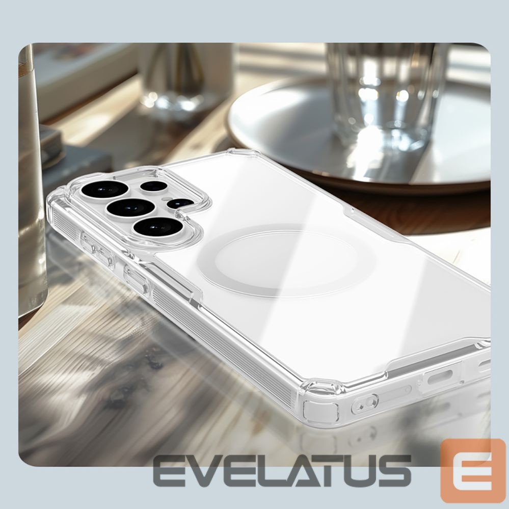Back panel cover Nillkin Nillkin Nature TPU Pro Case Compatible with MagSafe for Samsung Galaxy S26 Ultra - White