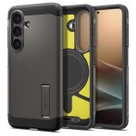 Back panel cover Spigen  Spigen Tough Armor Mag MagSafe Case for Samsung Galaxy S26 - Gray 