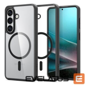 Back panel cover Spigen  Spigen Ultra Hybrid Mag MagSafe Case for Samsung Galaxy S26 - Clear Black 