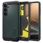Back panel cover Spigen  Spigen Tough Armor Mag MagSafe Case for Samsung Galaxy S26+ - Green 