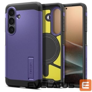 Back panel cover Spigen  Spigen Tough Armor Mag MagSafe Case for Samsung Galaxy S26+ - Purple 