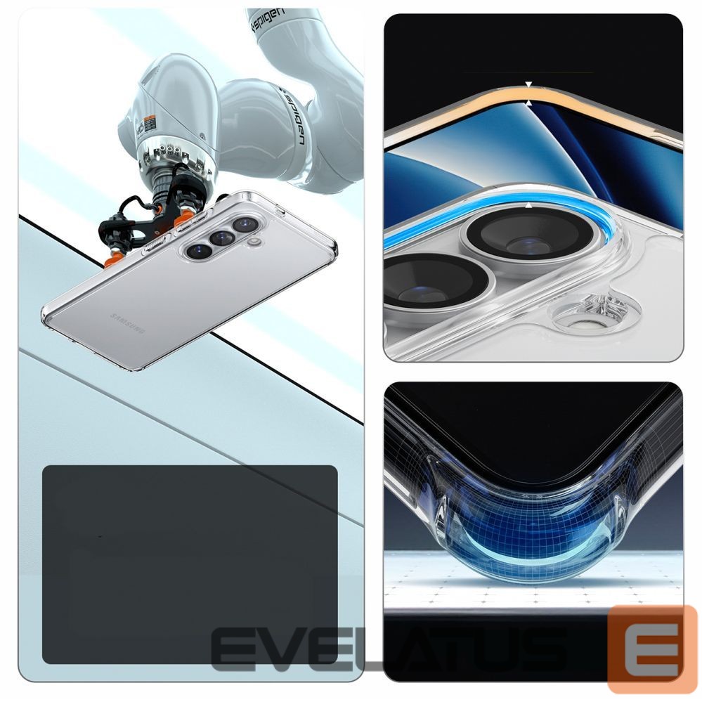 Back panel cover Spigen Spigen Ultra Hybrid Case for Samsung Galaxy S26+ - Transparent