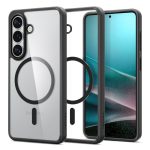 Back panel cover Spigen  Spigen Ultra Hybrid Mag MagSafe Case for Samsung Galaxy S26+ - Clear Black 
