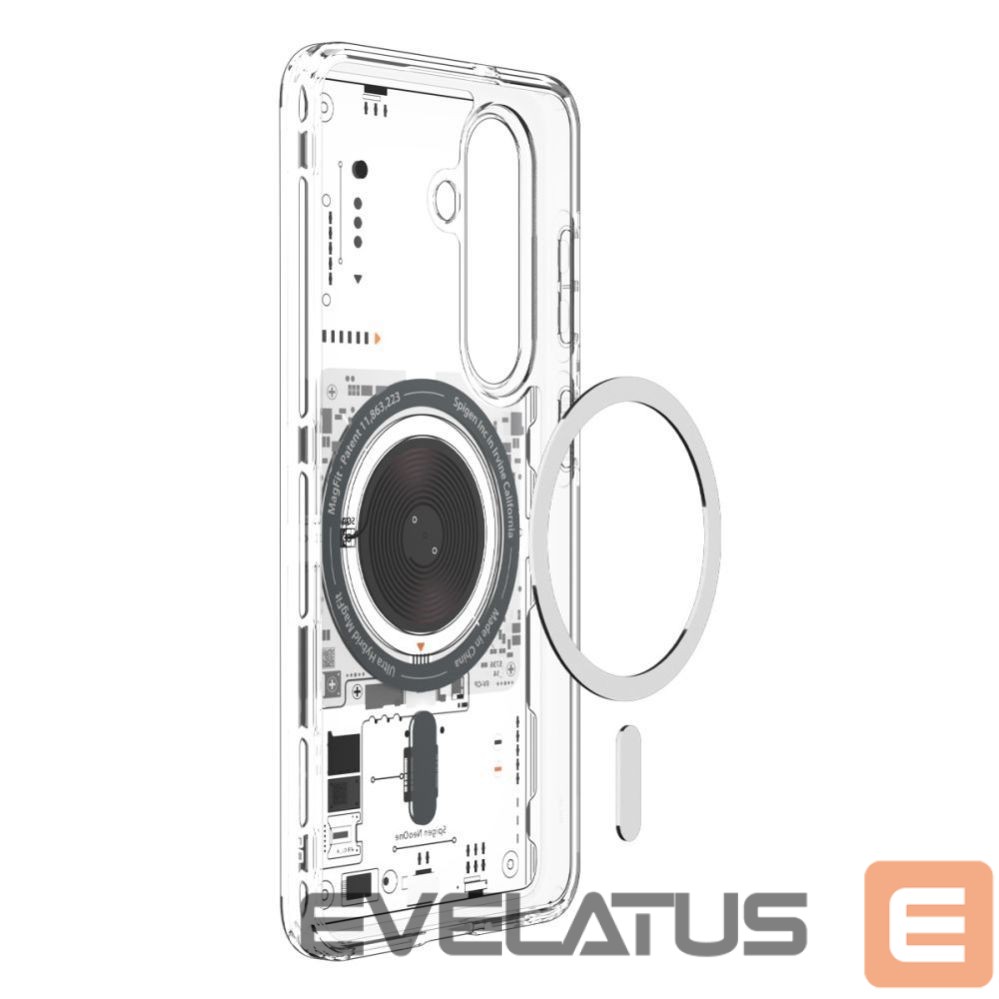 Back panel cover Spigen Spigen Ultra Hybrid Mag MagSafe Case for Samsung Galaxy S26+ Neo One - Transparent