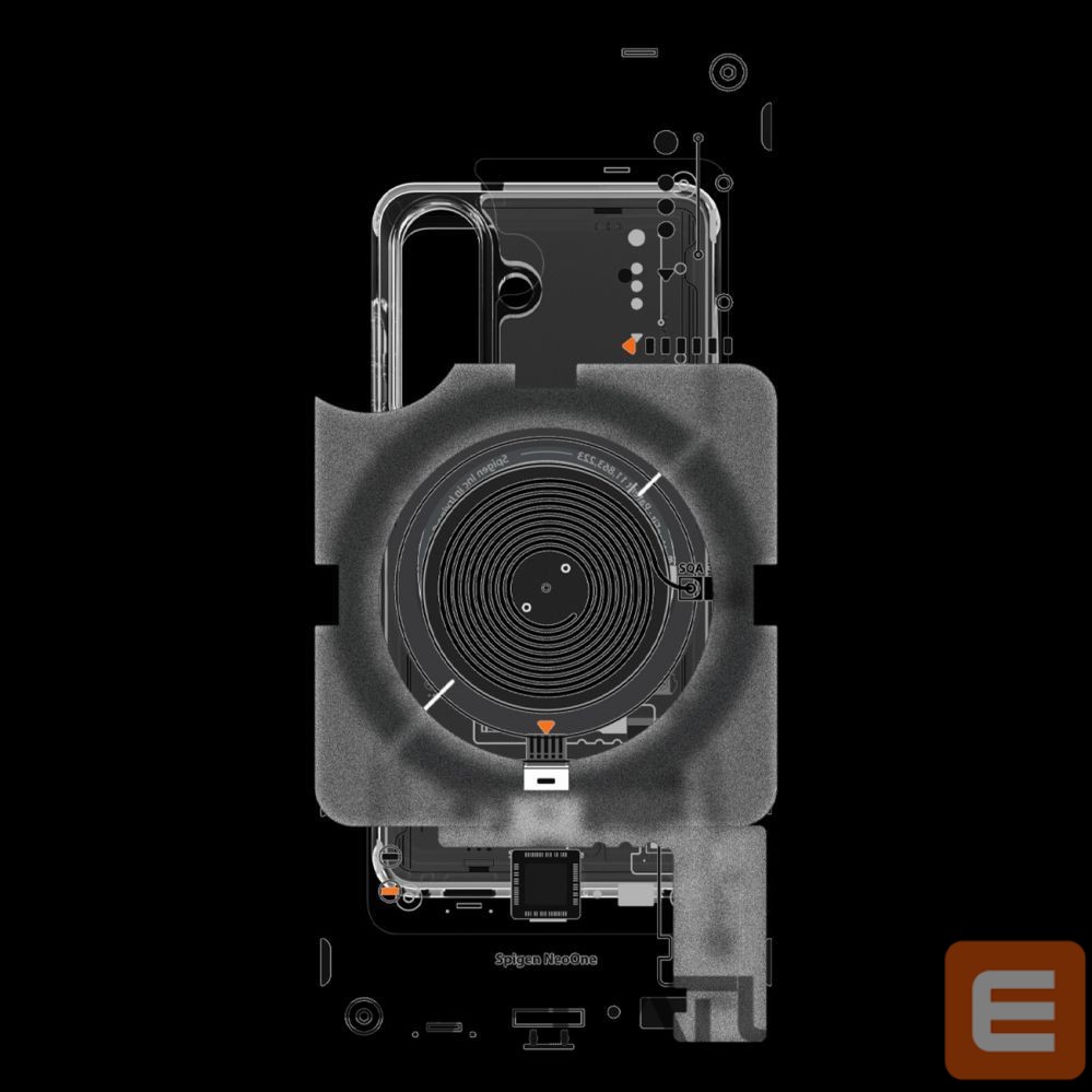 Back panel cover Spigen Spigen Ultra Hybrid Mag MagSafe Case for Samsung Galaxy S26+ Neo One - Transparent
