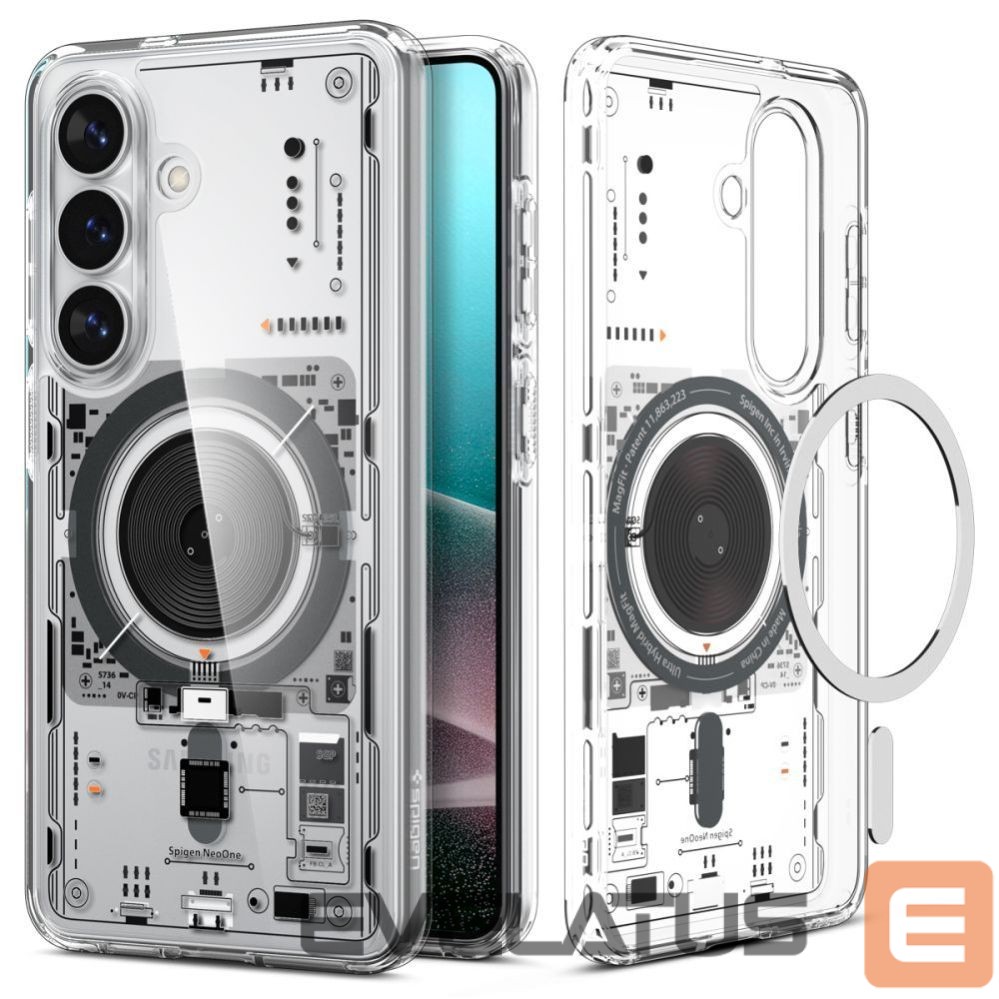 Back panel cover Spigen Spigen Ultra Hybrid Mag MagSafe Case for Samsung Galaxy S26+ Neo One - Transparent
