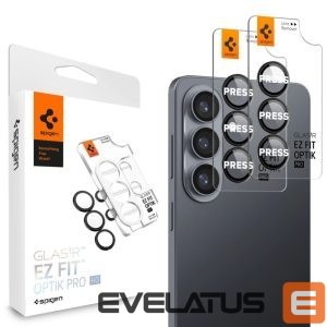 Protective glass Spigen  Spigen Glas.Tr Ez Fit Optik Pro HD Camera Cover 2-pack for Samsung Galaxy S26+ - Black 
