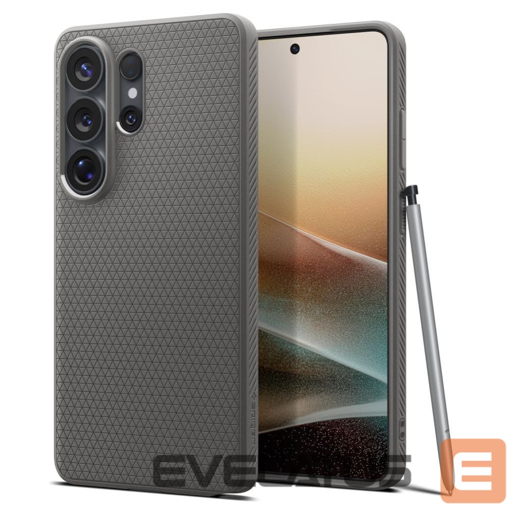 Back panel cover Spigen Spigen Liquid Air Case for Samsung Galaxy S26 Ultra - Gray