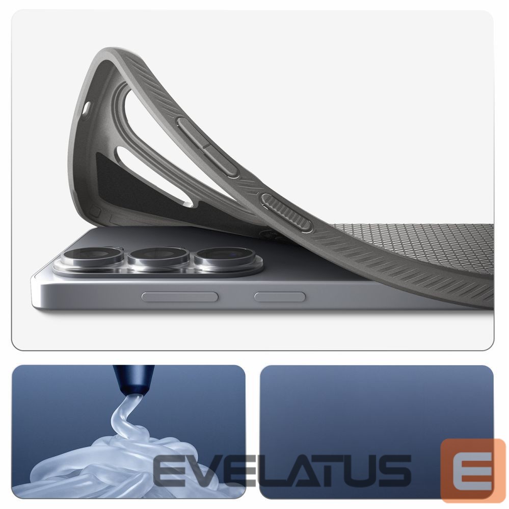 Back panel cover Spigen Spigen Liquid Air Mag MagSafe Case for Samsung Galaxy S26 Ultra - Gray