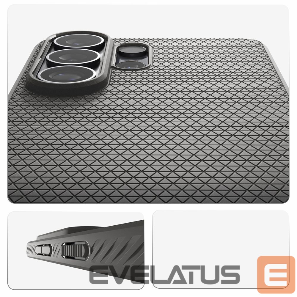 Back panel cover Spigen Spigen Liquid Air Mag MagSafe Case for Samsung Galaxy S26 Ultra - Gray
