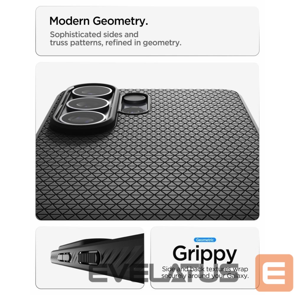 Back panel cover Spigen Spigen Liquid Air Mag MagSafe Case for Samsung Galaxy S26 Ultra - Black