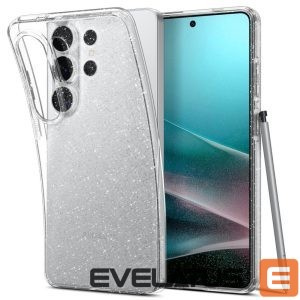 Back panel cover Spigen  Spigen Liquid Crystal Glitter Case for Samsung Galaxy S26 Ultra - Glitter and Clear 