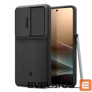 Back panel cover Spigen  Spigen Optik Armor Case for Samsung Galaxy S26 Ultra - Black 