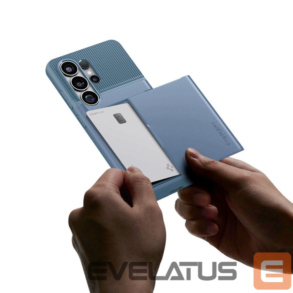 Back panel cover Spigen Spigen Slim Armor CS Case for Samsung Galaxy S26 Ultra - Blue