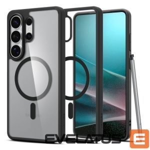 Back panel cover Spigen  Spigen Ultra Hybrid Mag MagSafe Case for Samsung Galaxy S26 Ultra - Clear Black 