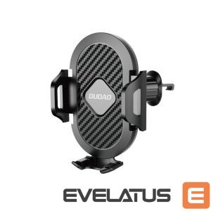 Auto holder Dudao  Dudao F2+ smartphone holder for the air vent with clamp - black 