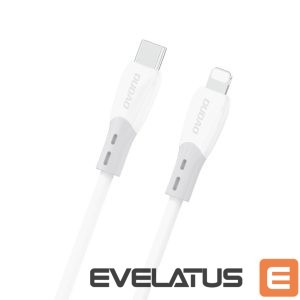 Cable Dudao  Dudao L25SX 30W USB-C - Lightning Cable with Soft Silicone Braid 2m - White 