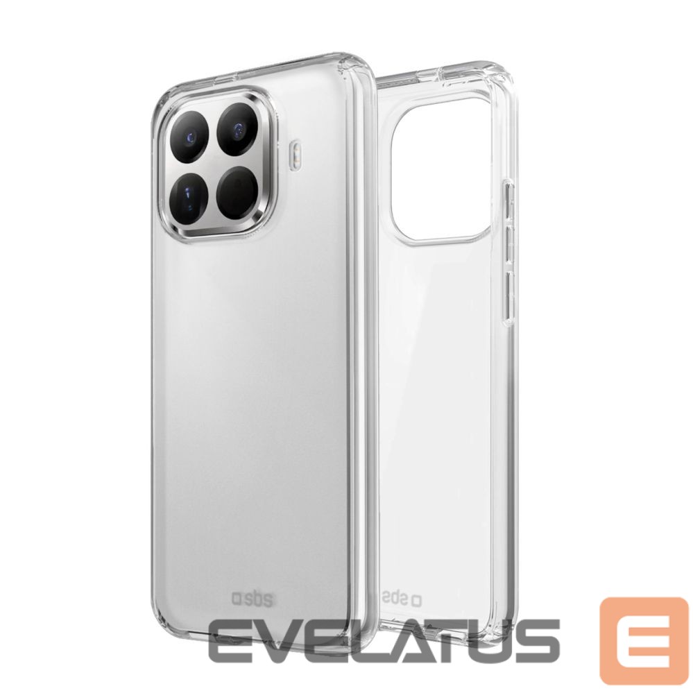 Back panel cover SBS SBS Skinny Cover for Xiaomi 15T Pro - transparent