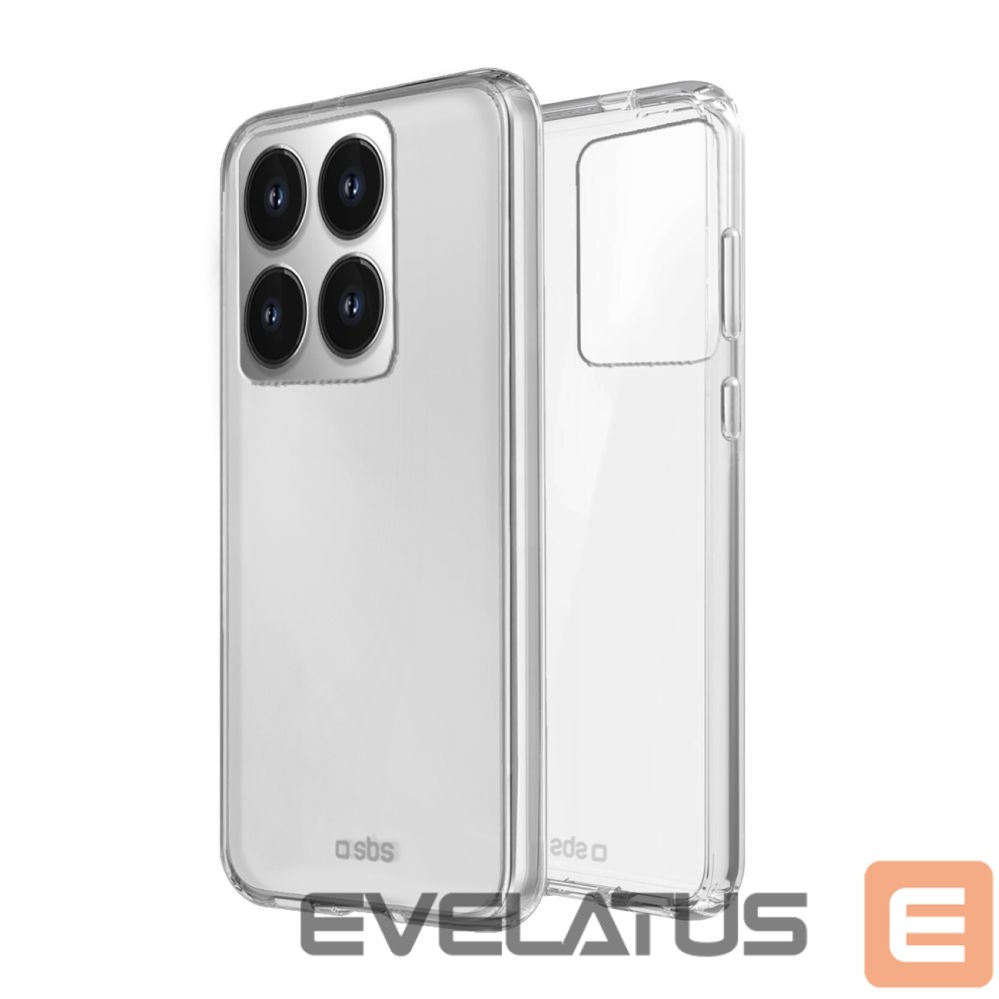 Back panel cover SBS SBS Skinny Cover for Xiaomi 15 - transparent