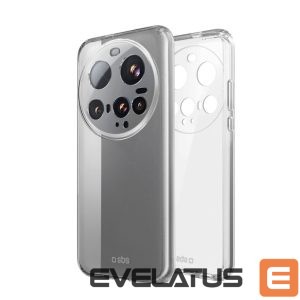 Back panel cover SBS  SBS Skinny Cover for Xiaomi 15 Ultra - transparent 