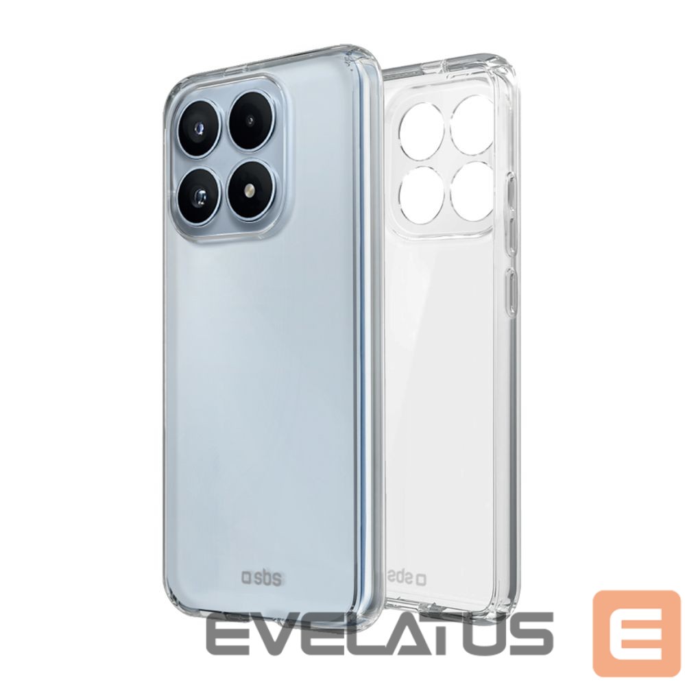 Back panel cover SBS SBS Skinny Cover for Xiaomi 17 - transparent