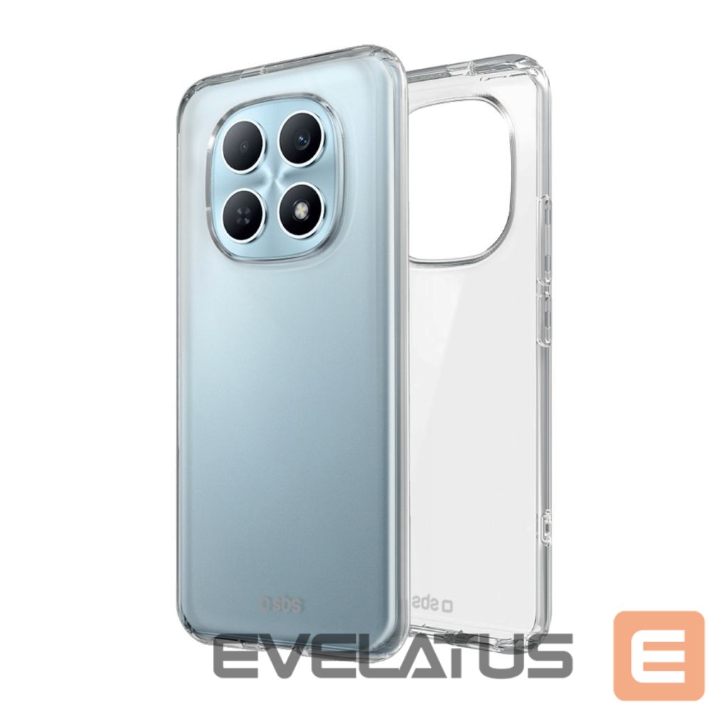 Back panel cover SBS SBS Skinny Cover for Xiaomi Redmi Note 15 4G - transparent