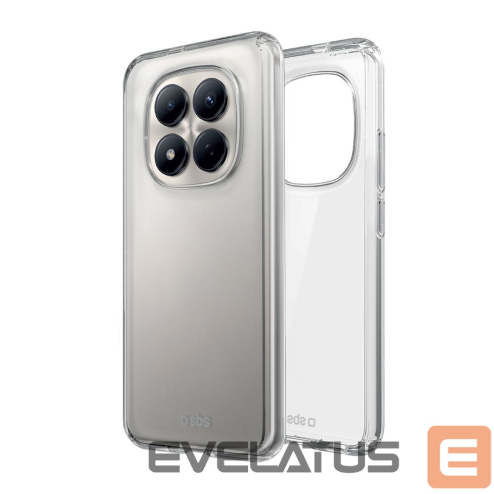 Back panel cover SBS SBS Skinny Cover for Xiaomi Redmi Note 15 Pro 4G - Transparent