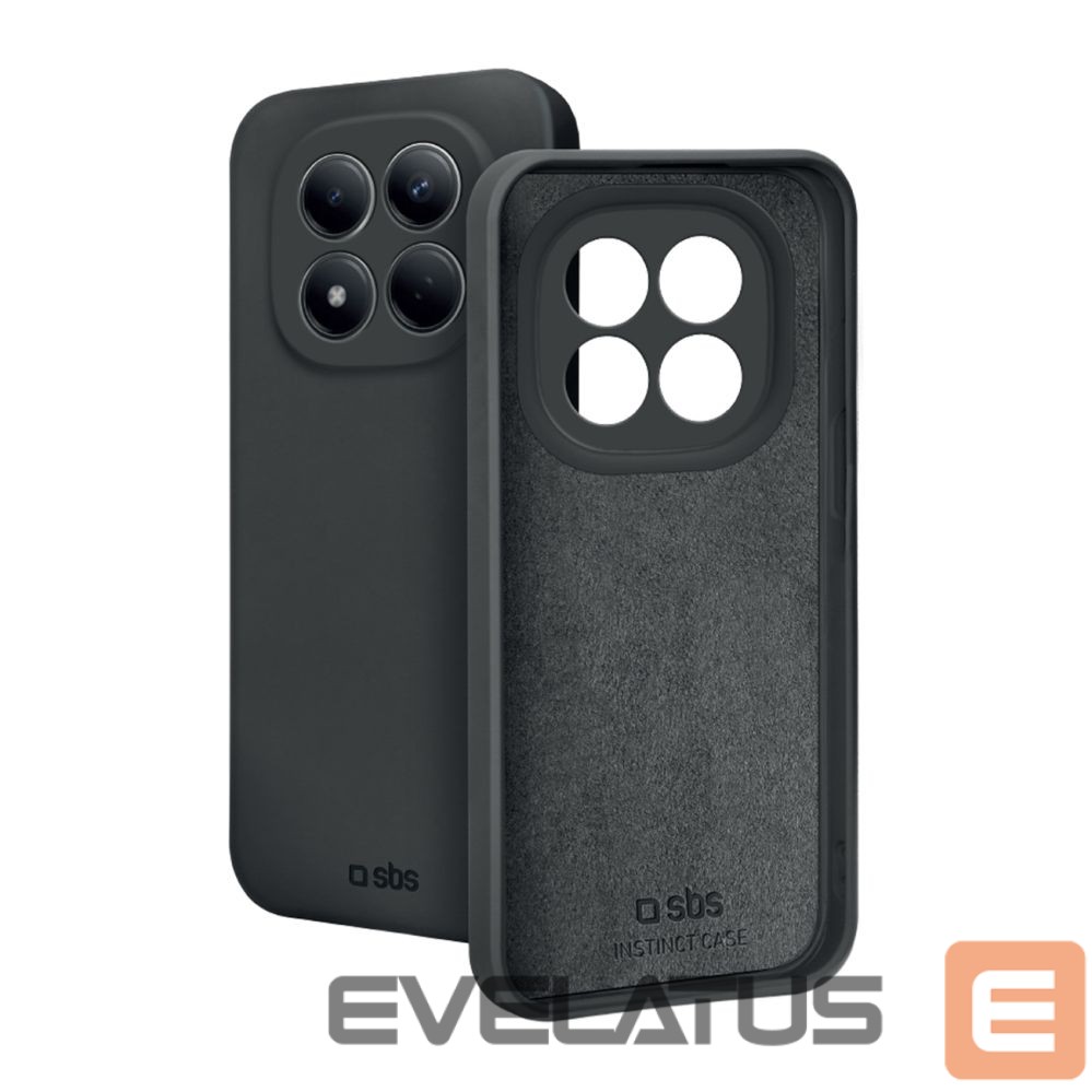Back panel cover SBS SBS Instinct Case for Xiaomi Redmi Note 15 Pro 4G - Black