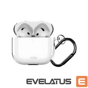 Back panel cover Puro  Puro 0.3 Nude Case for AirPods 4 - Transparent 
