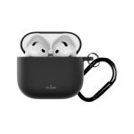 Back panel cover Puro  Puro Icon Case for AirPods 4 - Black 