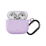 Back panel cover Puro  Puro Icon Case for AirPods 4 - Purple 