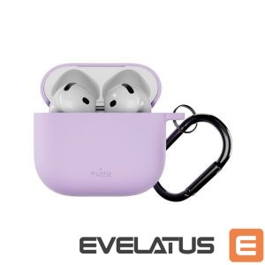 Back panel cover Puro  Puro Icon Case for AirPods 4 - Purple 