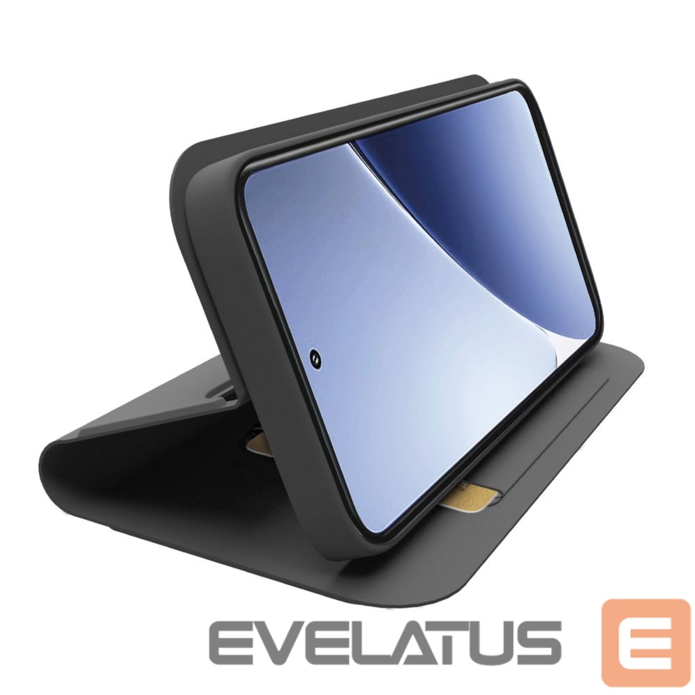 Back panel cover SBS SBS Wallet Smooth Case for Xiaomi 15 Pro with Flip - Black