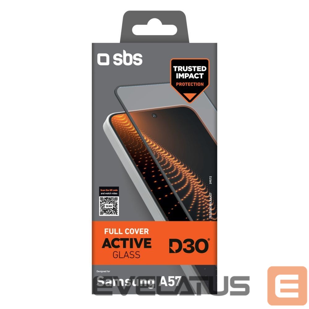 Protective glass SBS SBS D3O Tempered Glass for Samsung Galaxy A57
