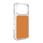 Back panel cover Puro  Puro Plate Mag Case for iPhone 17 Pro Max Compatible with MagSafe - Orange 