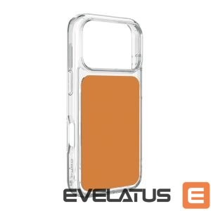 Back panel cover Puro  Puro Plate Mag Case for iPhone 17 Pro Compatible with MagSafe - Orange 