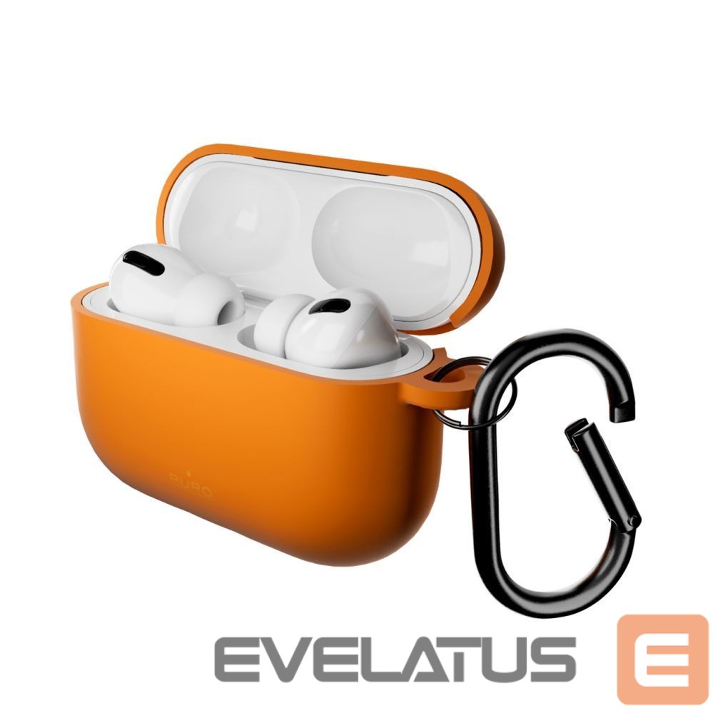 Back panel cover Puro Puro Icon Case for AirPods Pro 3 - Orange