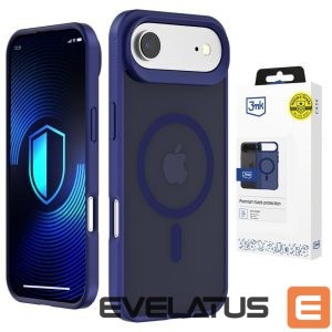 Back panel cover 3MK  3mk Smoke MagCase for iPhone Air - Blue 