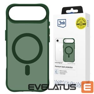 Back panel cover 3MK  3mk Smoke MagCase for iPhone Air - Green 